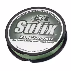 Леска монофильная Sufix XL Strong x10 0.35 мм, 10.3 кг, 100 м, зеленая