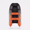 Надувная лодка ПВХ Gladiator E450X, НДНД, оранжевый/темно-серый