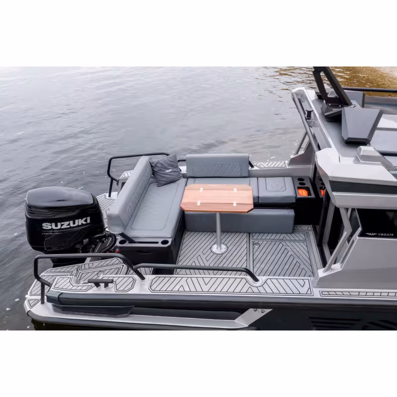 Лодка алюминиевая VBoats Voyager 850 Cabin (85C 01 I524)