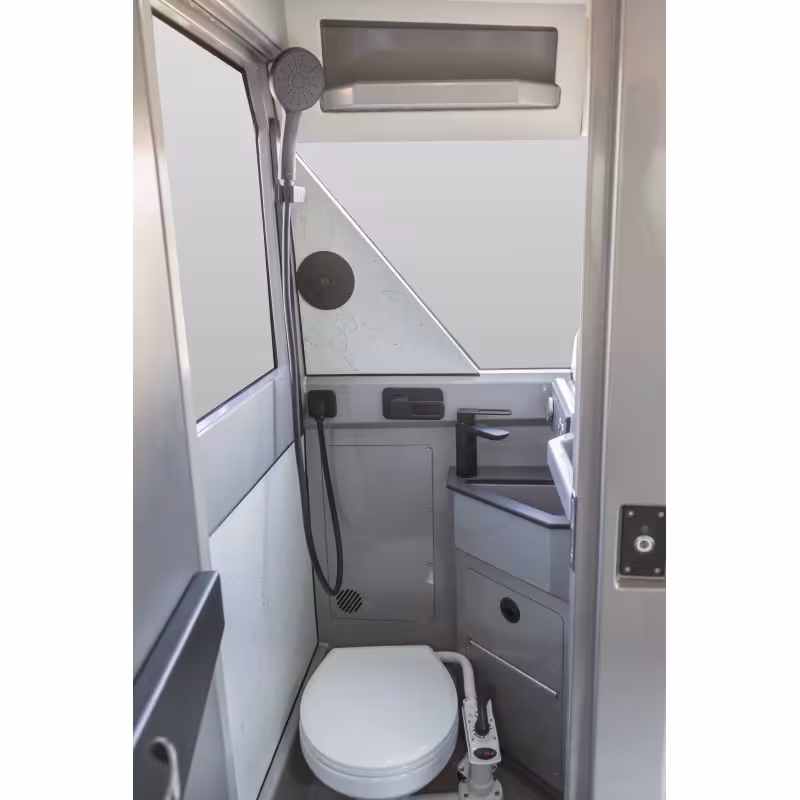 Лодка алюминиевая VBoats Voyager 850 Cabin (85C 01 I524)