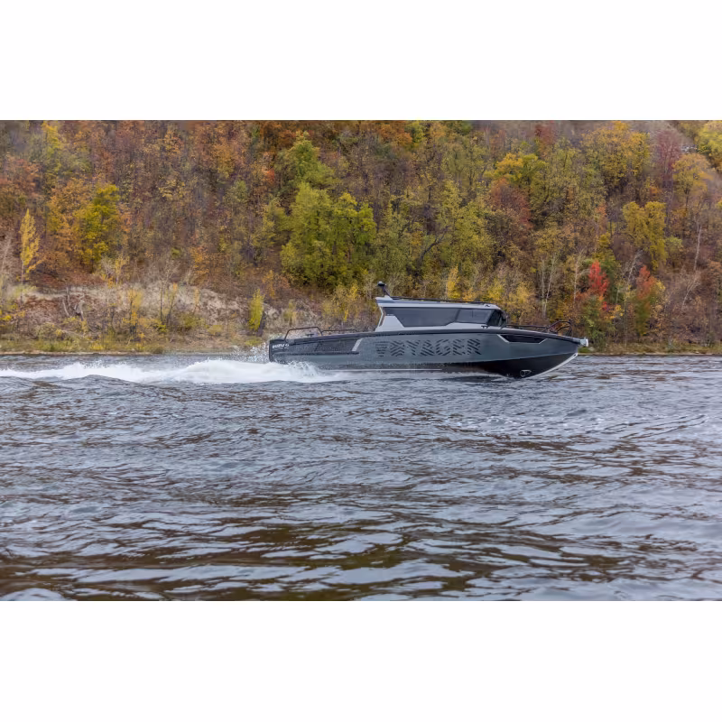 Лодка алюминиевая VBoats Voyager 850 Cabin (85C 01 I524)