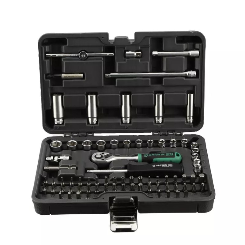 Набор торцевых головок Garwin 642176, 76 предметов