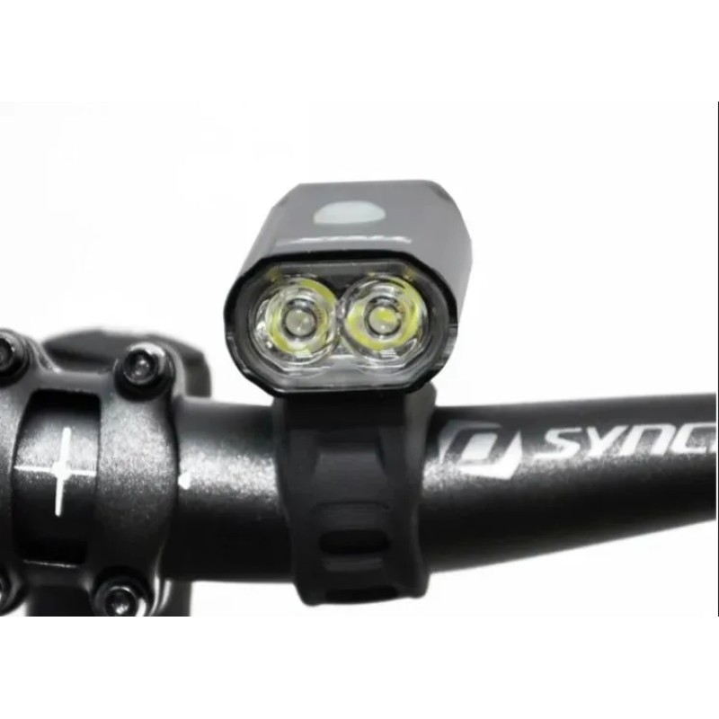 Фонарь велосипедный передний Rapido JY-7066 400, 8 режимов