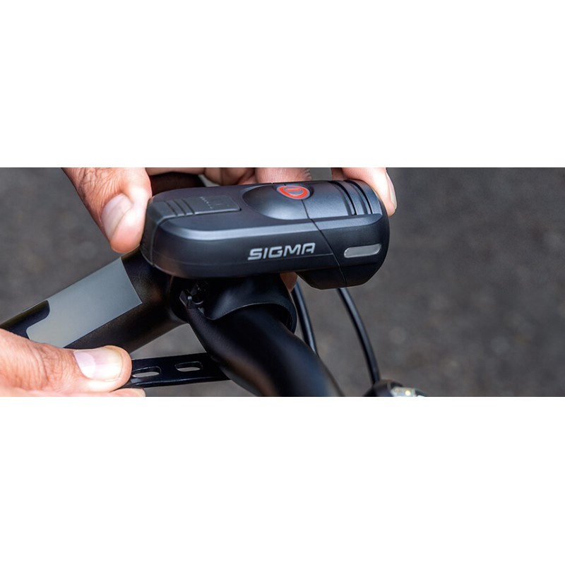 Фонарь велосипедный передний Sigma Sport  Aura NSI17450, 45 lm, 2 режима