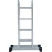 Лестница Новая Высота NV 1320 четырехсекционная алюминиевая, 5.07 м, 4х4 ступеней
