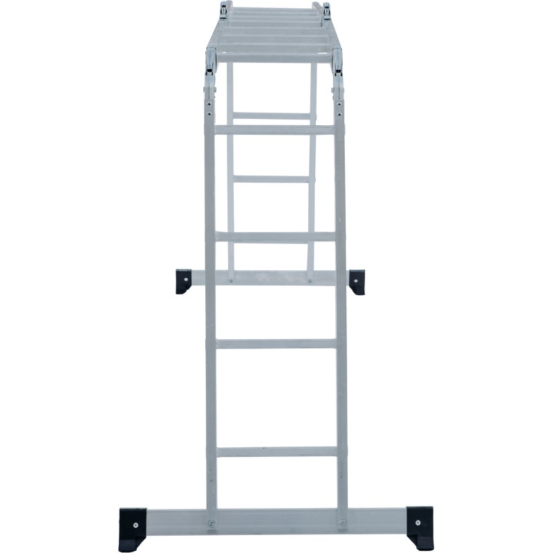 Лестница Новая Высота NV 1320 четырехсекционная алюминиевая, 5.07 м, 4х4 ступеней