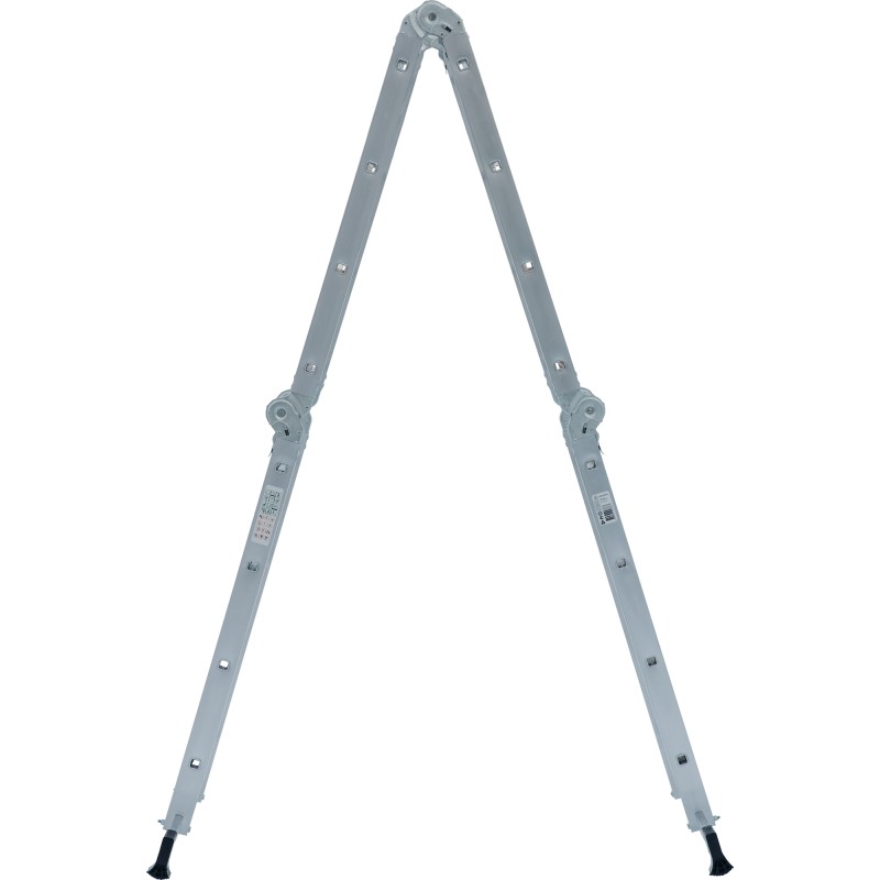 Лестница Новая Высота NV 1320 четырехсекционная алюминиевая, 5.07 м, 4х4 ступеней