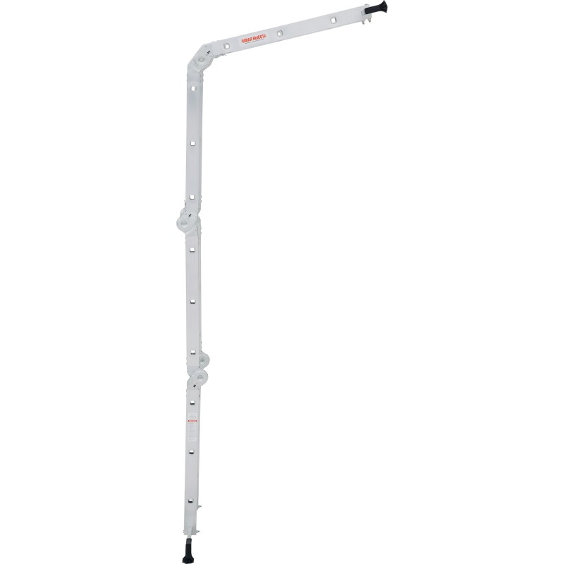 Лестница Новая Высота NV 1320403 четырехсекционная алюминиевая, 4.16 м, 4х3 ступеней