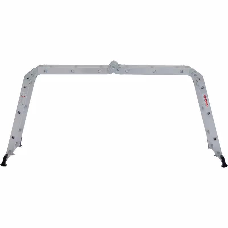 Лестница Новая Высота NV 1320403 четырехсекционная алюминиевая, 4.16 м, 4х3 ступеней