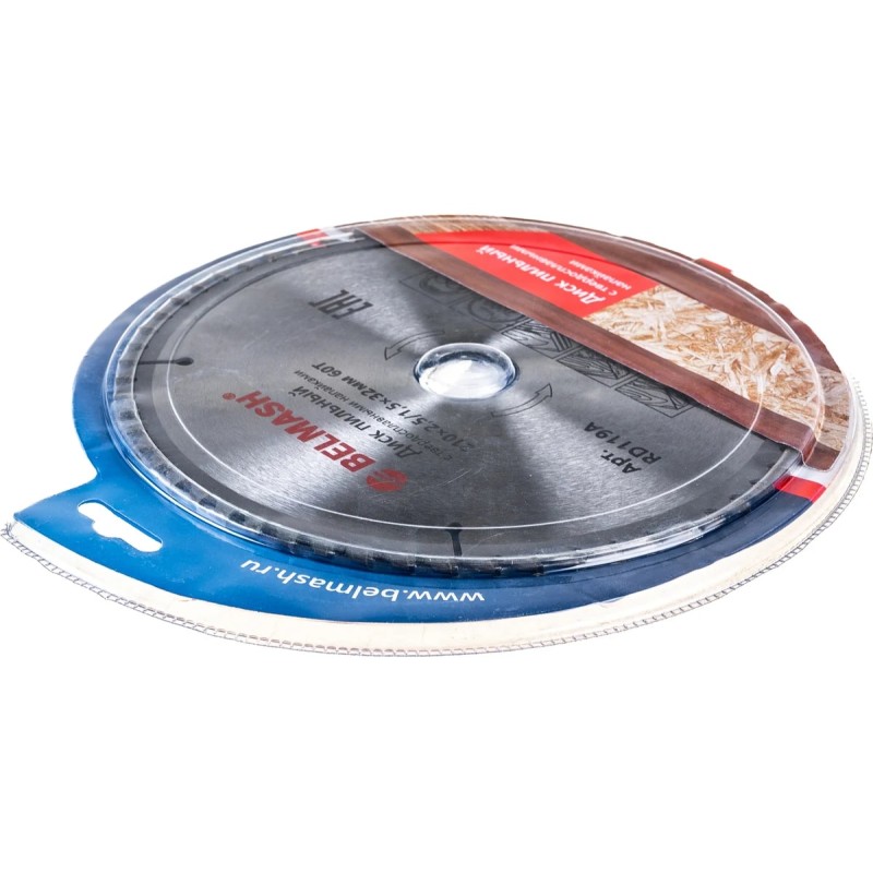 Диск пильный по дереву Belmash RD119A, 210х1.5/32/30 мм