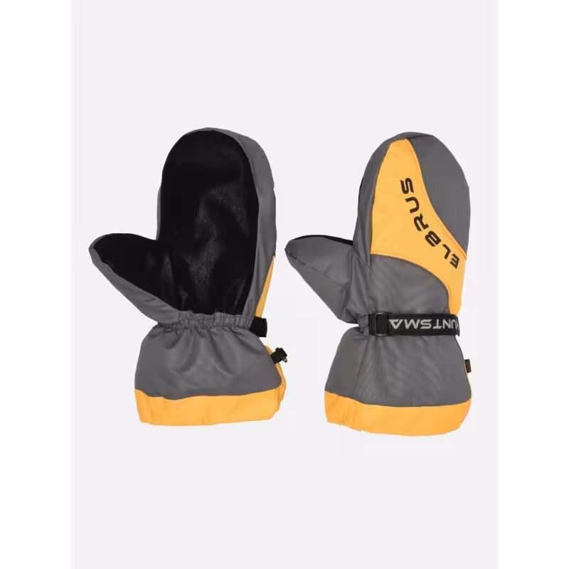 Рукавицы Huntsman (Восток) Elbrus, ткань Hit Membrane, серый/желтый, размер универсальный