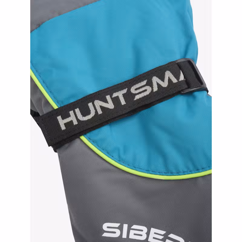 Рукавицы Huntsman (Восток)  Siberia Lady, ткань Breathable, серый/бирюзовый, размер универсальный