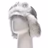 Шапка-ушанка Huntsman Siberia Lady, Breathable, голубой/серый, 54-56 см