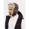 Шапка-ушанка с маской Huntsman Альтаир, Alova, цвет КМФ 005/хаки, 56-58 см