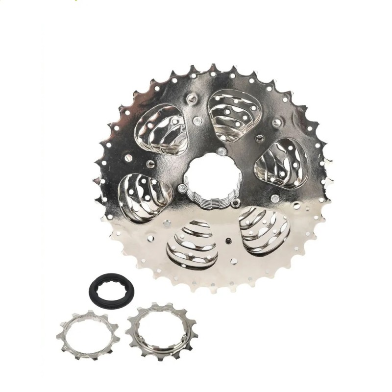 Кассета велосипедная MicroShift CS-H092, 9 скоростей, 11-36T, никелированная сталь
