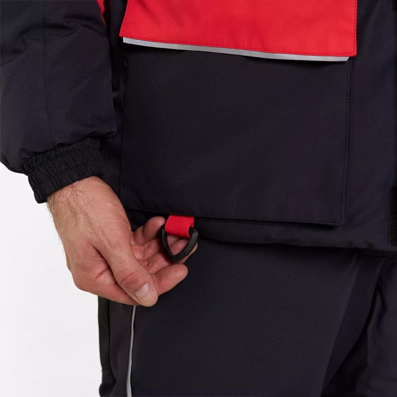 Коcтюм мужской Finntrail Nordy 3757 Red, мембрана Hard-Tex, красный/черный, размер 42-44 (XS), 160-170 см