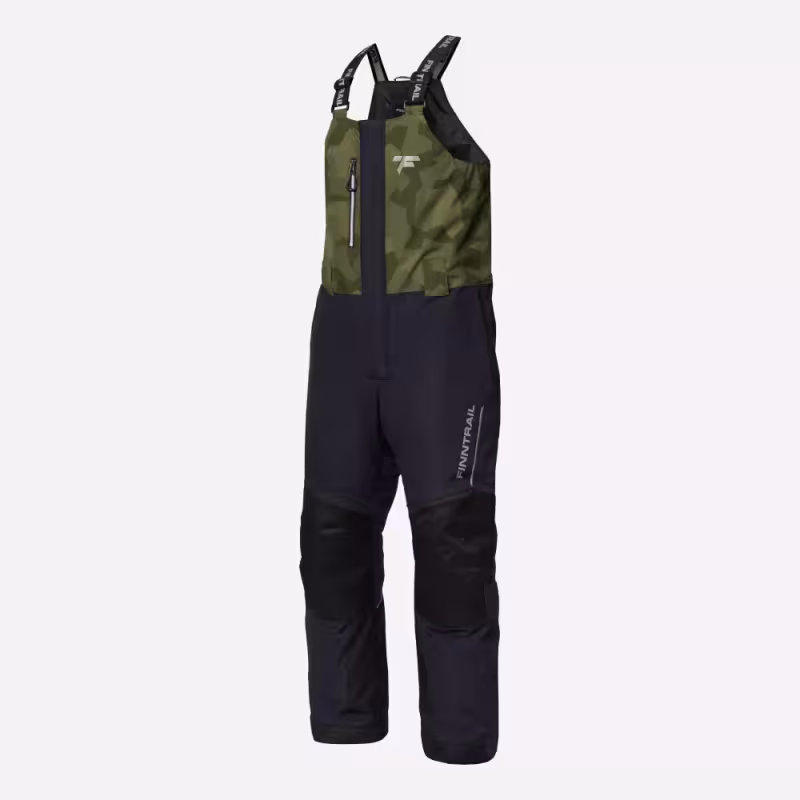 Коcтюм мужской Finntrail Nordy 3757 CamoShadowGreen, мембрана Hard-Tex, зеленый/черный, размер 62-64 (XLK), 180-190 см