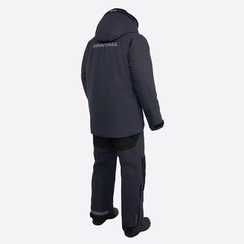 Костюм мужской Finntrail Outback 3753 DarkGrey, мембрана Hard-Tex, серый, размер 54-56 (MK), 170-180 см