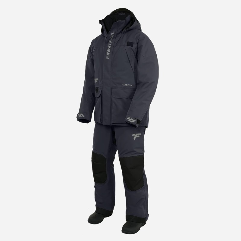 Костюм мужской Finntrail Outback 3753 DarkGrey, мембрана Hard-Tex, серый, размер 58-60 (LK), 175-185 см