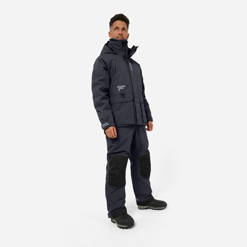 Костюм мужской Finntrail Outback 3753 DarkGrey, мембрана Hard-Tex, серый, размер 58-60 (LK), 175-185 см