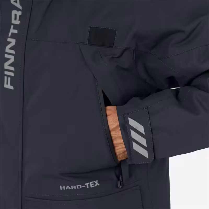 Костюм мужской Finntrail Outback 3753 DarkGrey, мембрана Hard-Tex, серый, размер 58-60 (LK), 175-185 см