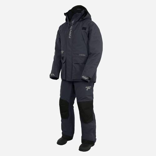 Костюм мужской Finntrail Outback 3753 DarkGrey, мембрана Hard-Tex, серый, размер 62-64 (XLK), 180-190  см