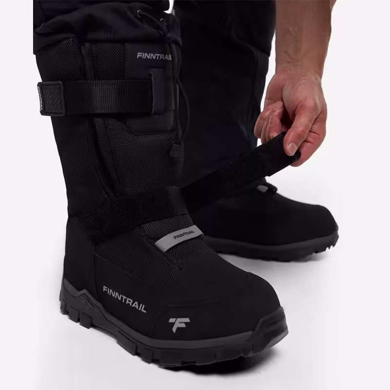 Сапоги мужские Finntrail Touring 5230 Graphite, черный, размер 41