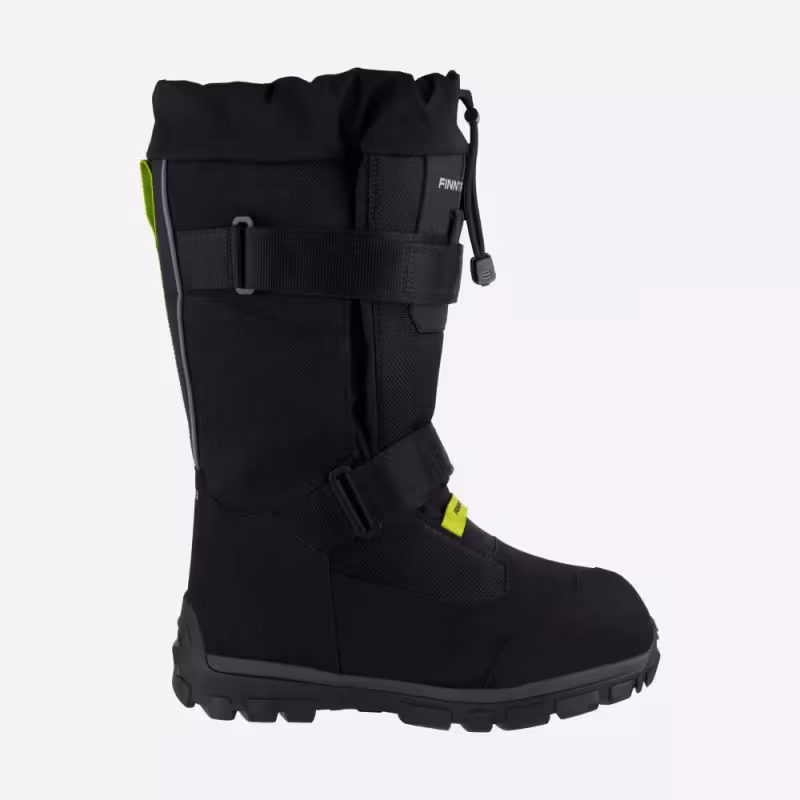 Сапоги мужские Finntrail Touring 5230 GraphiteYellow, черный/желтый, размер 41