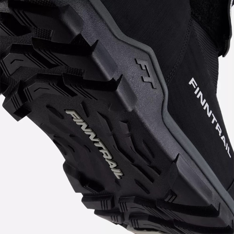 Сапоги мужские Finntrail Touring 5230 GraphiteYellow, черный/желтый, размер 41