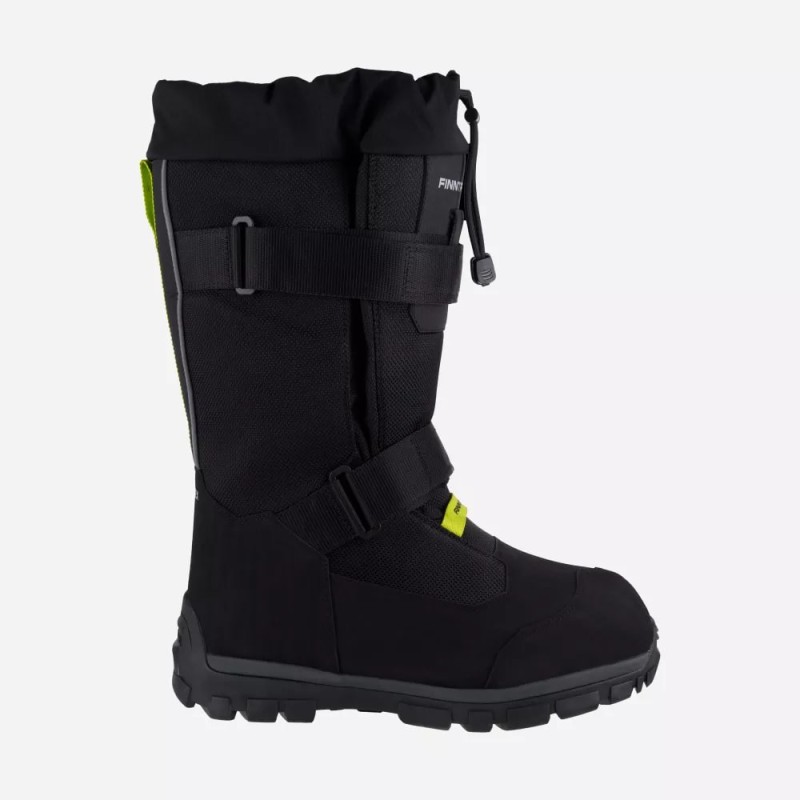 Сапоги мужские Finntrail Touring 5230 GraphiteYellow, черный/желтый, размер 43