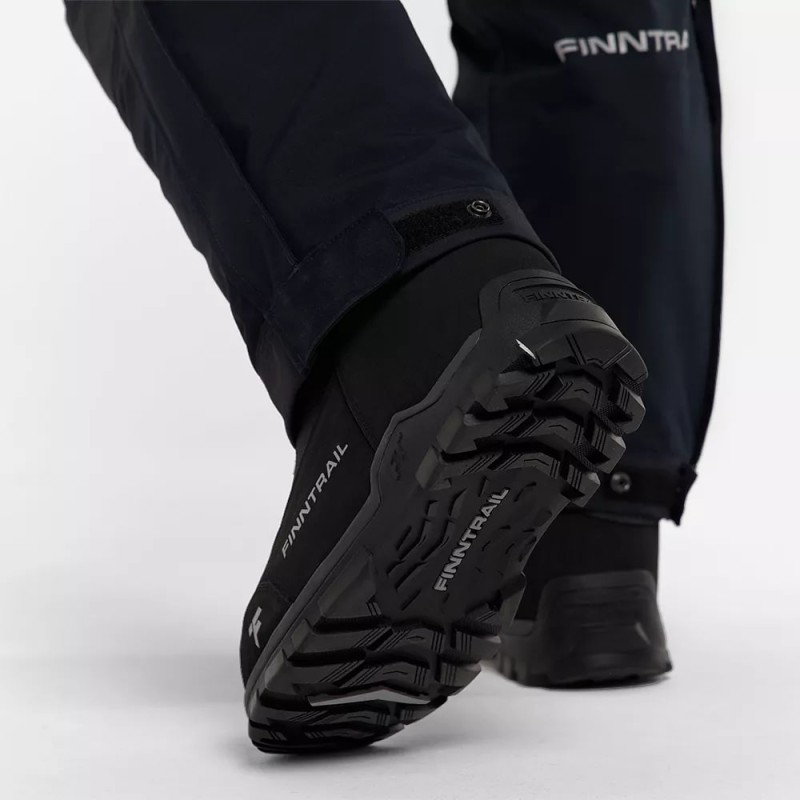 Сапоги мужские Finntrail Touring 5230 GraphiteYellow, черный/желтый, размер 43