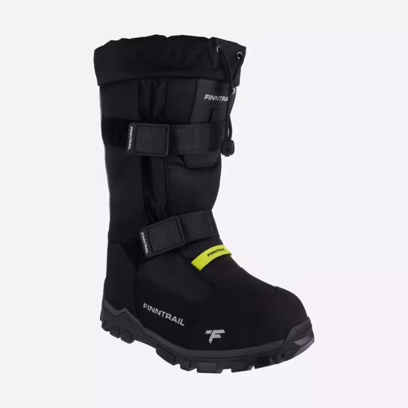Сапоги мужские Finntrail Touring 5230 GraphiteYellow, черный/желтый, размер 46