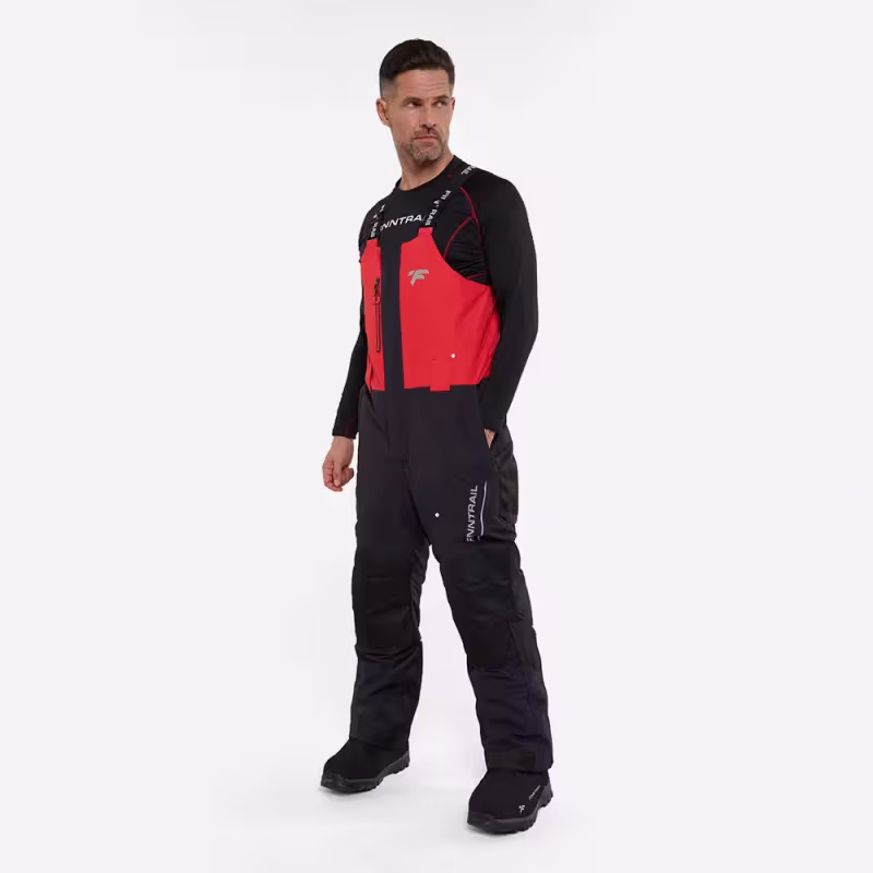 Коcтюм мужской Finntrail Nordy 3757 Red, мембрана Hard-Tex, красный/черный, размер 50-52 (L), 175-185 см