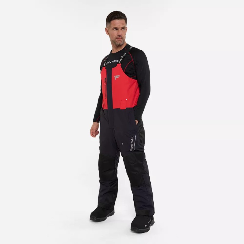 Коcтюм мужской Finntrail Nordy 3757 Red, мембрана Hard-Tex, красный/черный, размер 54-56 (XL), 180-190 см