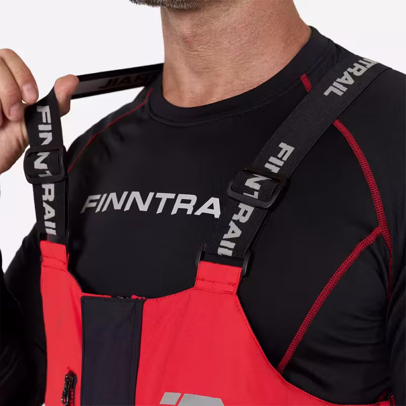 Коcтюм мужской Finntrail Nordy 3757 Red, мембрана Hard-Tex, красный/черный, размер 54-56 (XL), 180-190 см