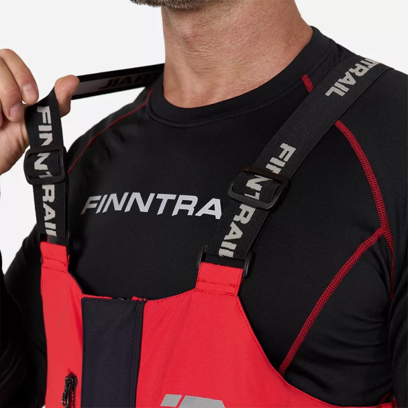 Коcтюм мужской Finntrail Nordy 3757 Red, мембрана Hard-Tex, красный/черный, размер 58-60 (XXL), 185-195 см