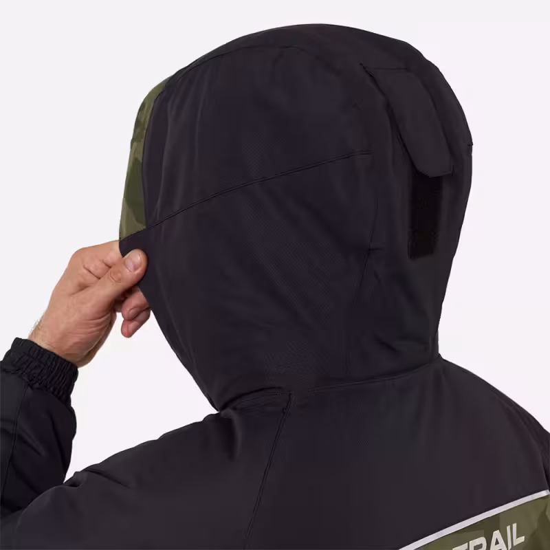 Коcтюм мужской Finntrail Nordy 3757 CamoShadowGreen, мембрана Hard-Tex, зеленый/черный, размер 42-44 (XS), 160-170 см