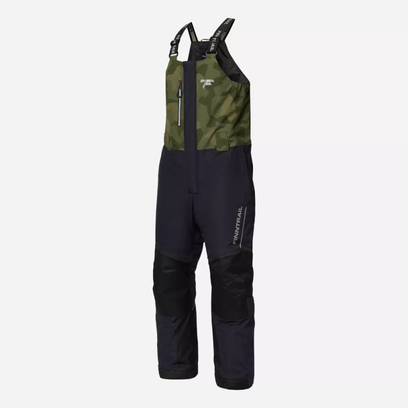 Коcтюм мужской Finntrail Nordy 3757 CamoShadowGreen, мембрана Hard-Tex, зеленый/черный, размер 48-50 (M), 170-180 см