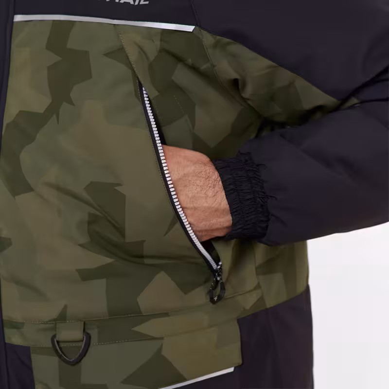 Коcтюм мужской Finntrail Nordy 3757 CamoShadowGreen, мембрана Hard-Tex, зеленый/черный, размер 54-56 (MK), 170-180 см