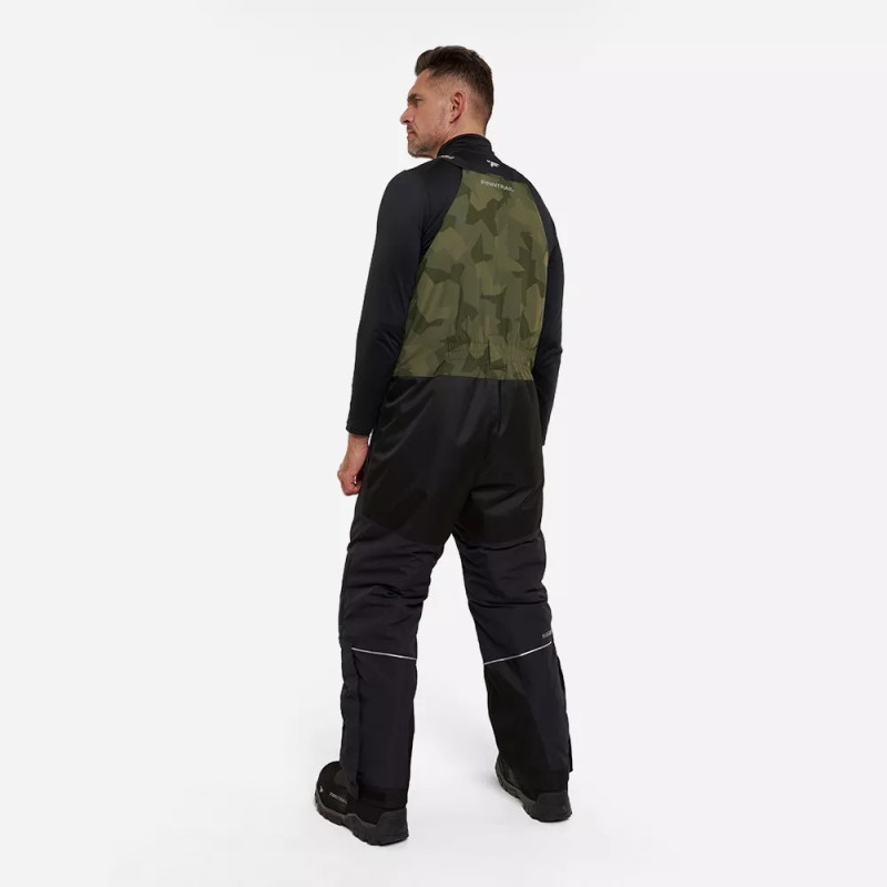 Коcтюм мужской Finntrail Nordy 3757 CamoShadowGreen, мембрана Hard-Tex, зеленый/черный, размер 50-52 (L), 175-185 см