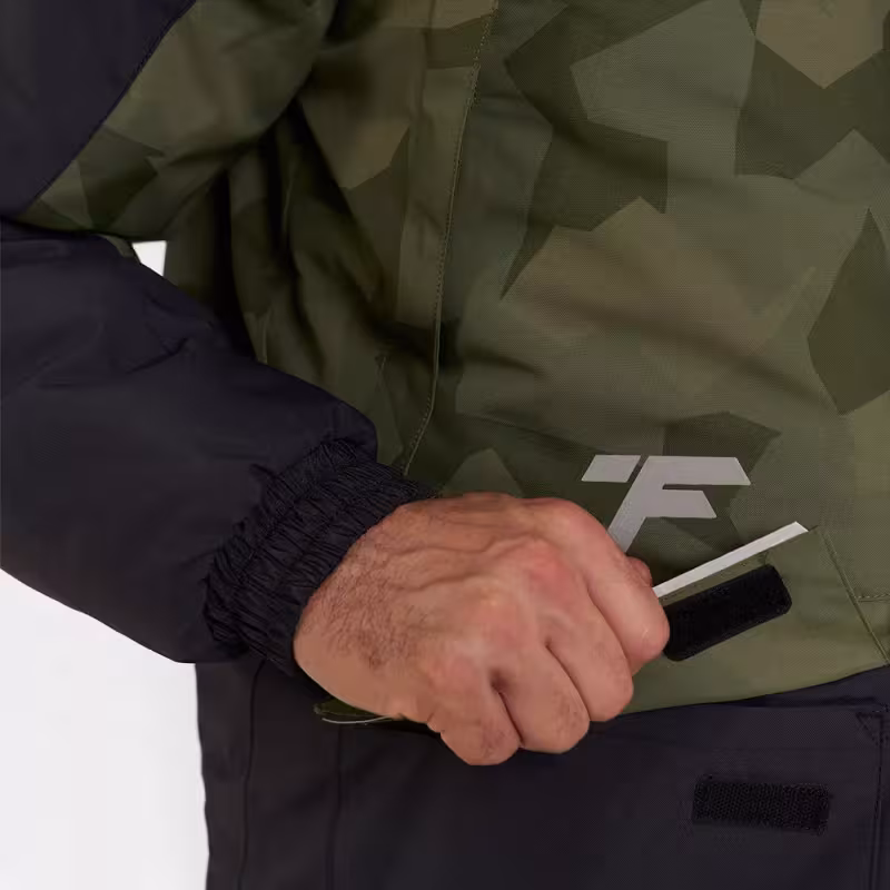 Коcтюм мужской Finntrail Nordy 3757 CamoShadowGreen, мембрана Hard-Tex, зеленый/черный, размер 58-60 (LK), 175-185 см