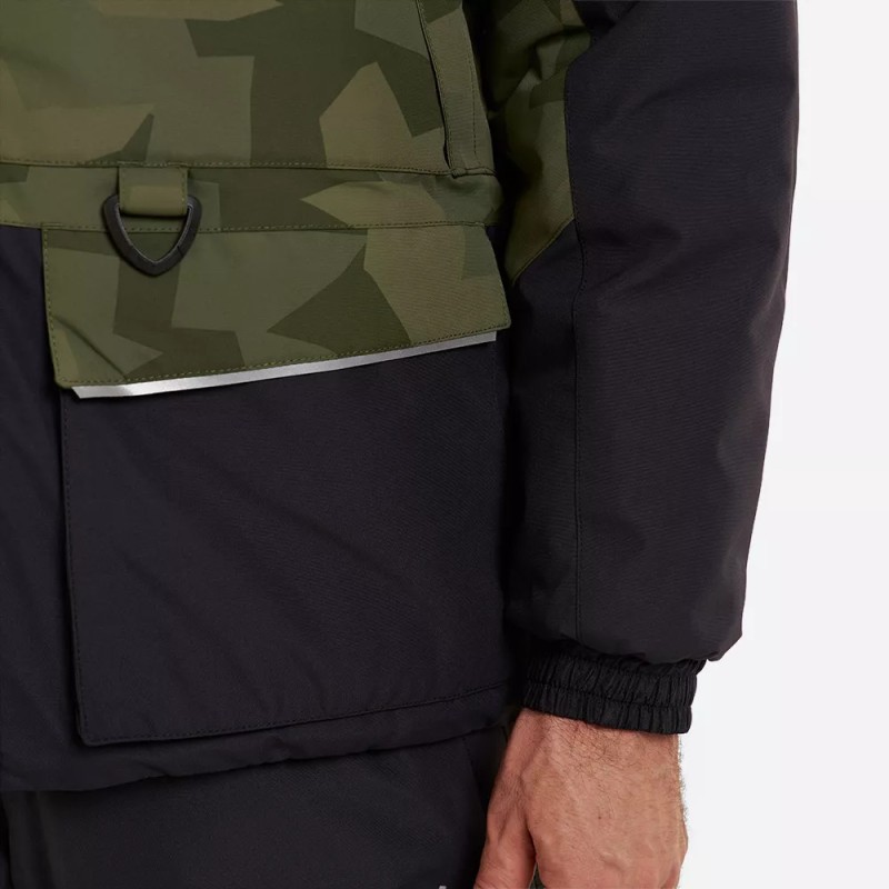 Коcтюм мужской Finntrail Nordy 3757 CamoShadowGreen, мембрана Hard-Tex, зеленый/черный, размер 54-56 (XL), 180-190 см