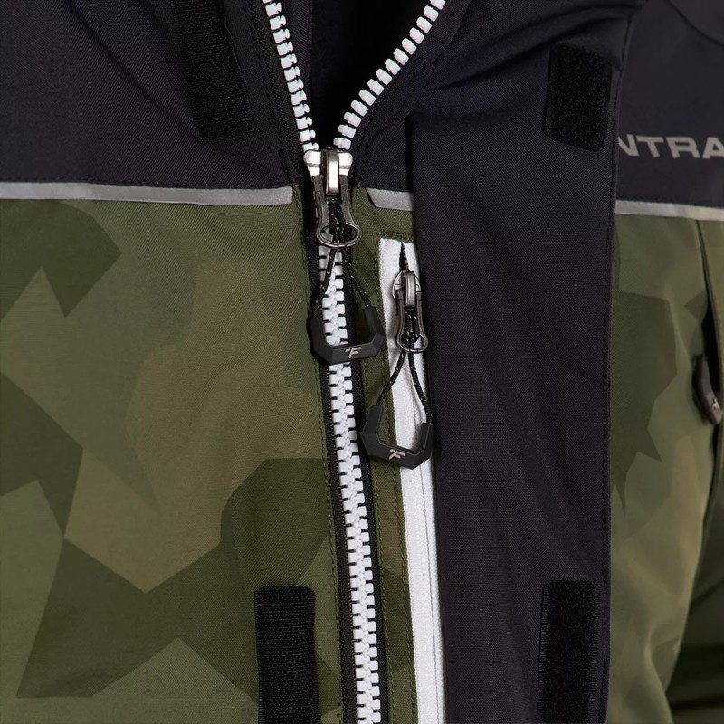 Коcтюм мужской Finntrail Nordy 3757 CamoShadowGreen, мембрана Hard-Tex, зеленый/черный, размер 54-56 (XL), 180-190 см