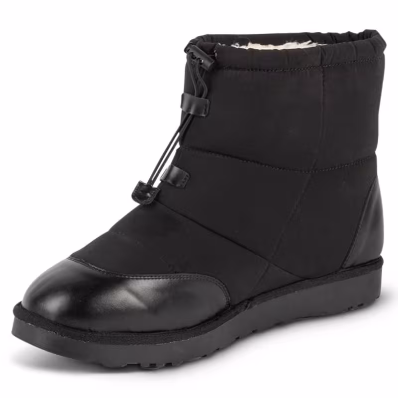 Ботинки мужские с подогревом 509 Slipper Black, черный, размер 43