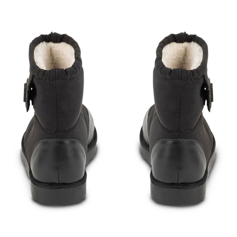 Ботинки мужские с подогревом 509 Slipper Black, черный, размер 43