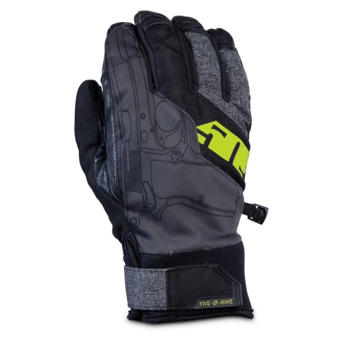 Мотоперчатки с утеплителем 509 Freeride Automatica, черный, размер S