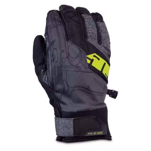 Мотоперчатки с утеплителем 509 Freeride Automatica, черный, размер M