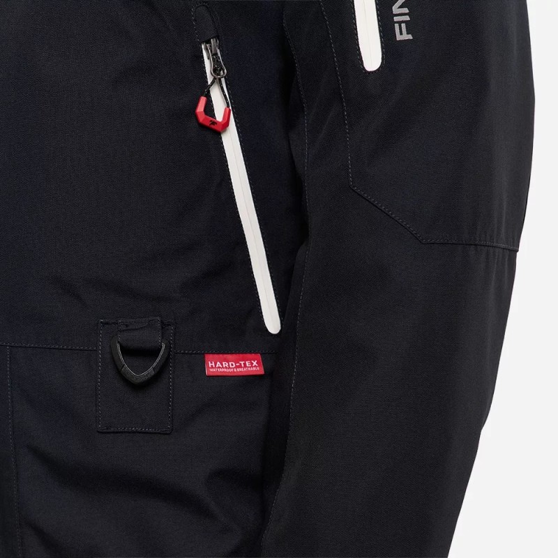 Комбинезон-поплавок мужской Finntrail Float 3902 Graphite, мембрана Hard-tex, черный, размер 48-50 (M), 170-180 см