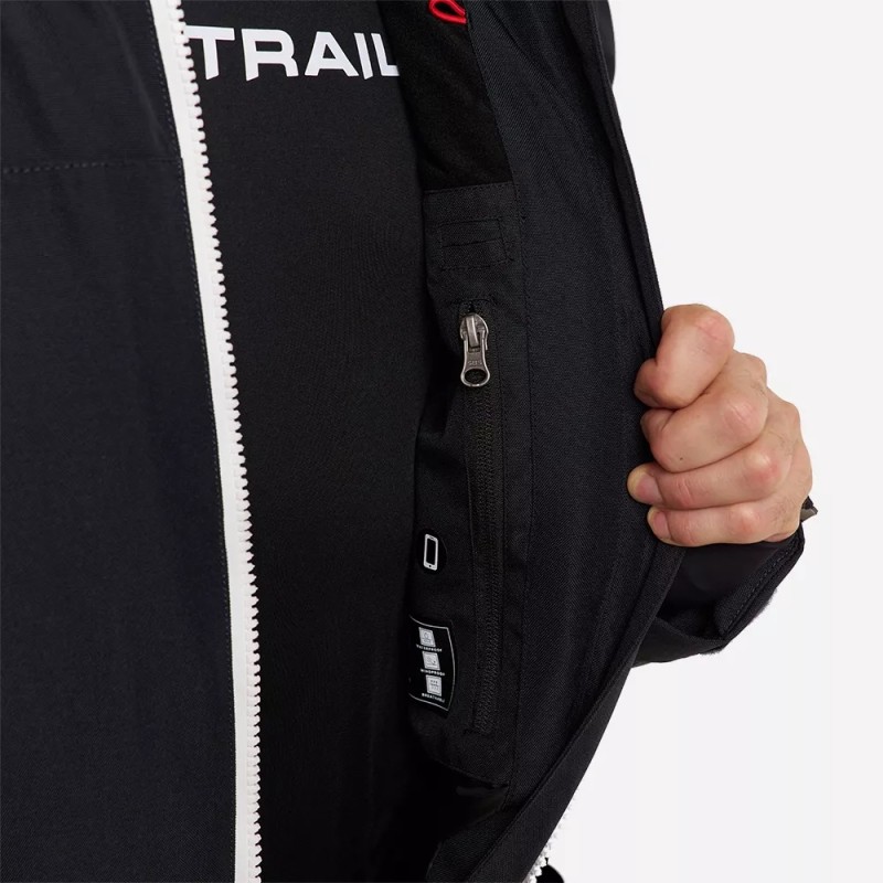 Комбинезон-поплавок мужской Finntrail Float 3902 Graphite, мембрана Hard-tex, черный, размер 48-50 (M), 170-180 см