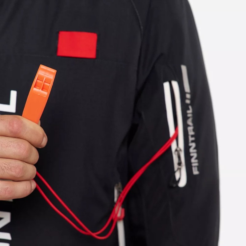 Комбинезон-поплавок мужской Finntrail Float 3902 Graphite, мембрана Hard-tex, черный, размер 54-56 (MK), 170-180 см